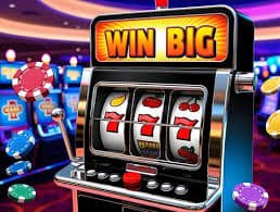 Slot klasik tiga gulungan Ulti69 bergaya retro dengan simbol buah dan angka keberuntungan